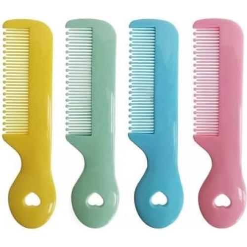 Kit de 8 Peines Coloridos para Bebés BWESOO - Cuidado Suave