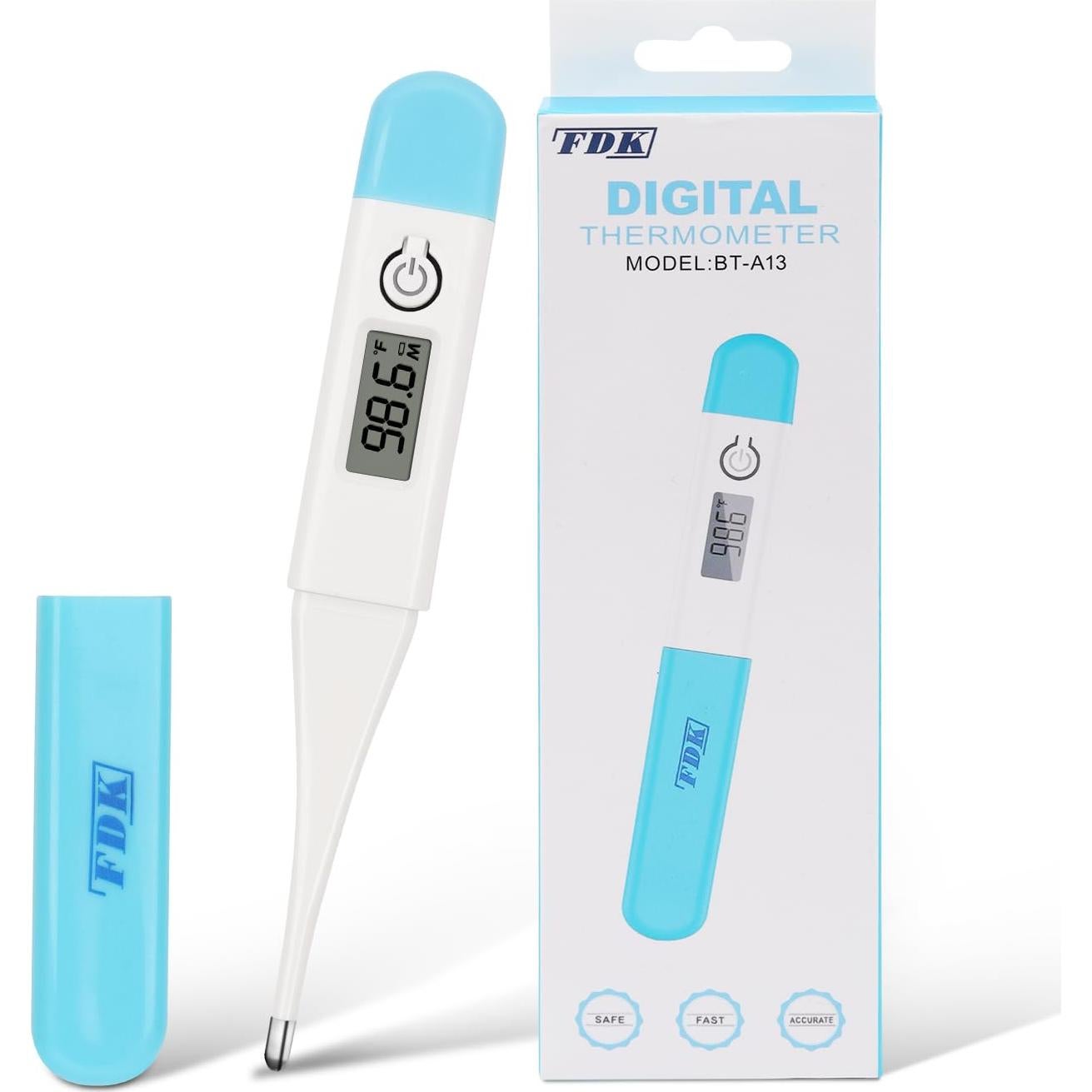 Termómetro Digital FDK BT-A13 para Adultos y Niños - Lectura Rápida