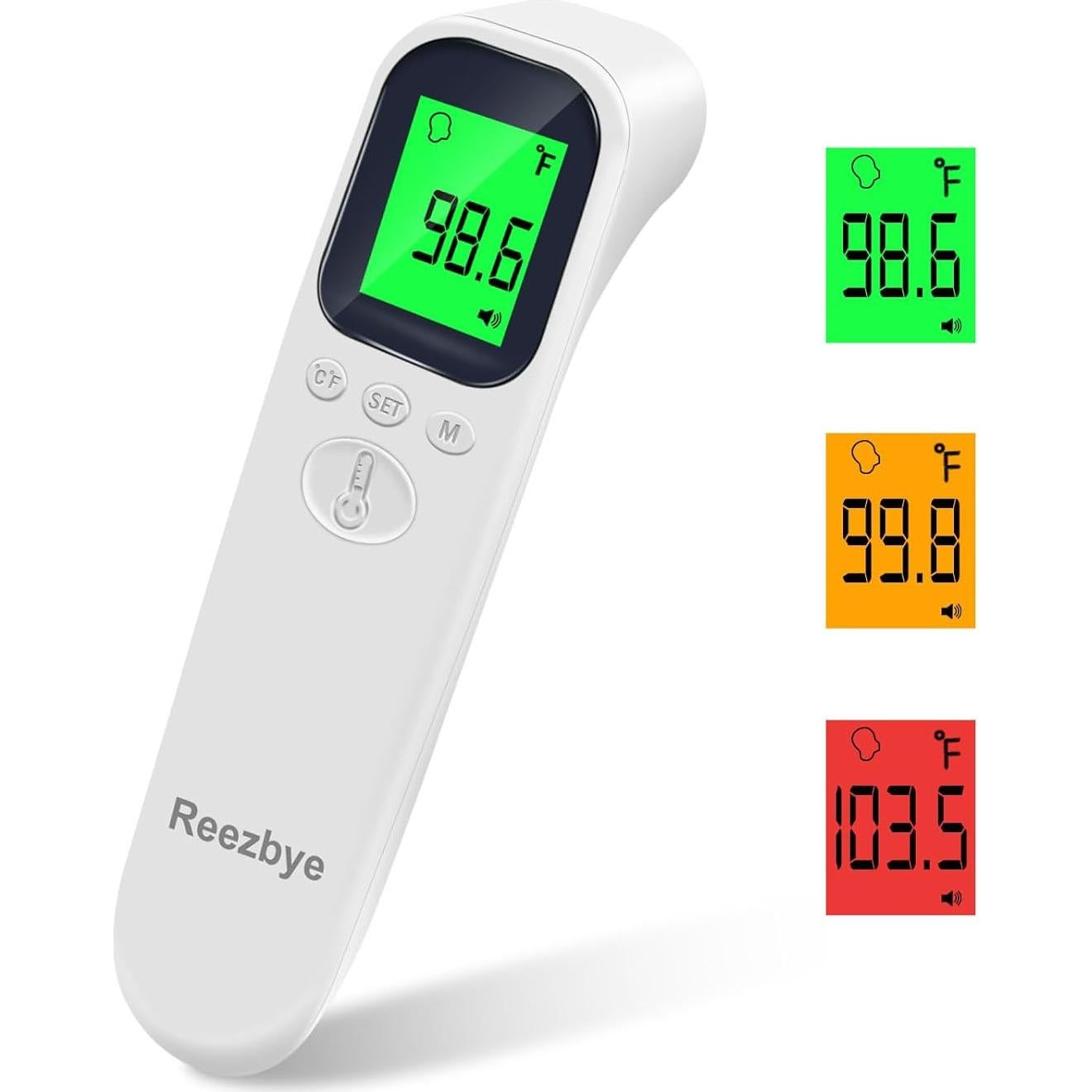 Termómetro Digital Sin Contacto Reezbye AOJ-20A para Bebés y Adultos