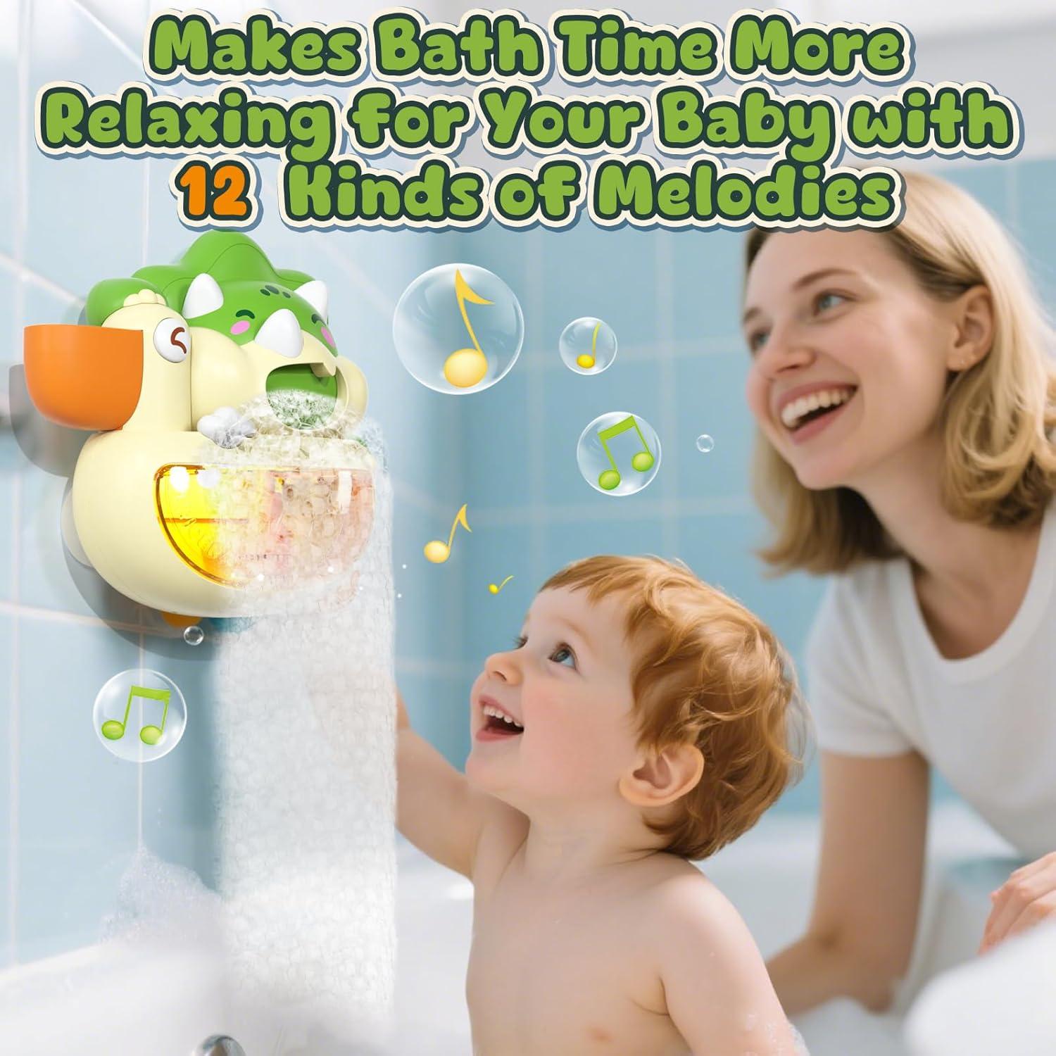 Máquina de Burbujas Lehoo Castle para Baño con Música y Luces