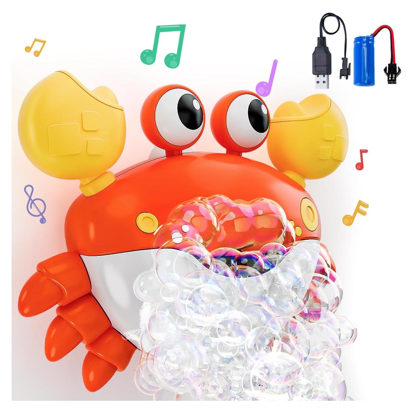 Máquina de Burbujas de Baño Cangrejo SEPHIX con Música