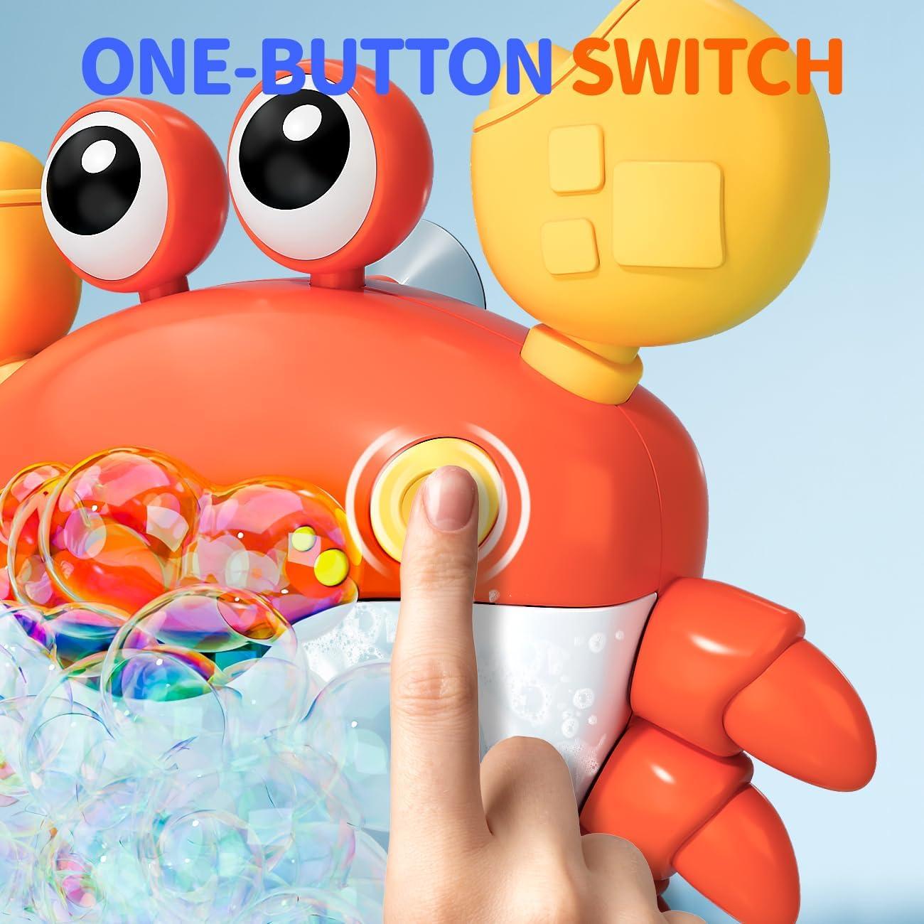 Máquina de Burbujas de Baño Cangrejo SEPHIX con Música