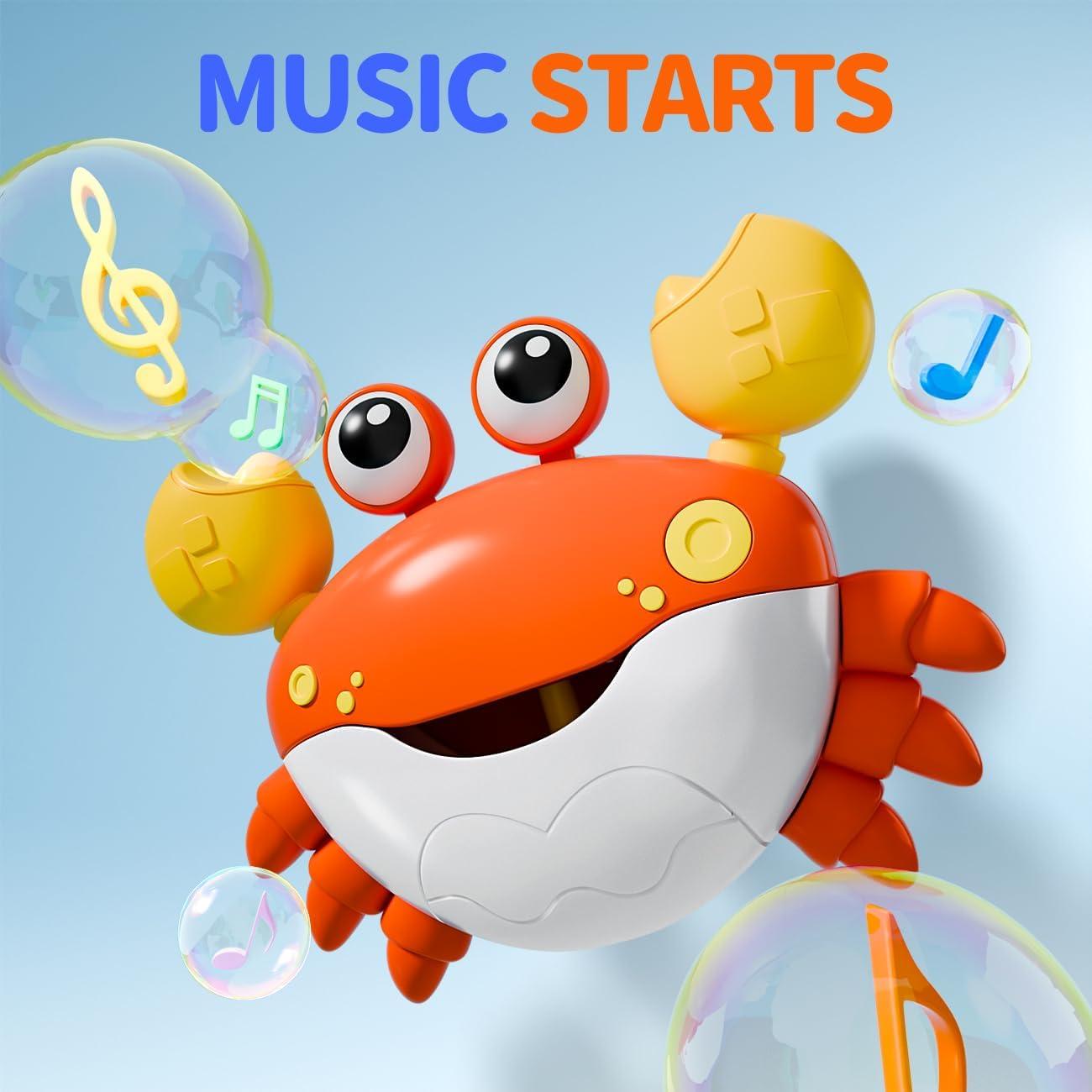 Máquina de Burbujas de Baño Cangrejo SEPHIX con Música