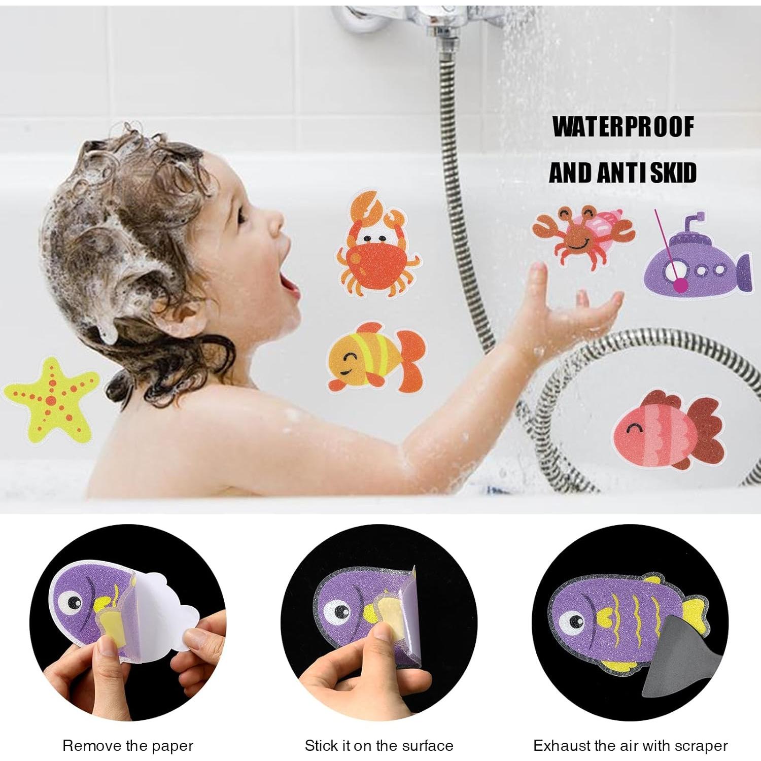 Pegatinas Antideslizantes Secopad para Bañera 20pcs Marinas