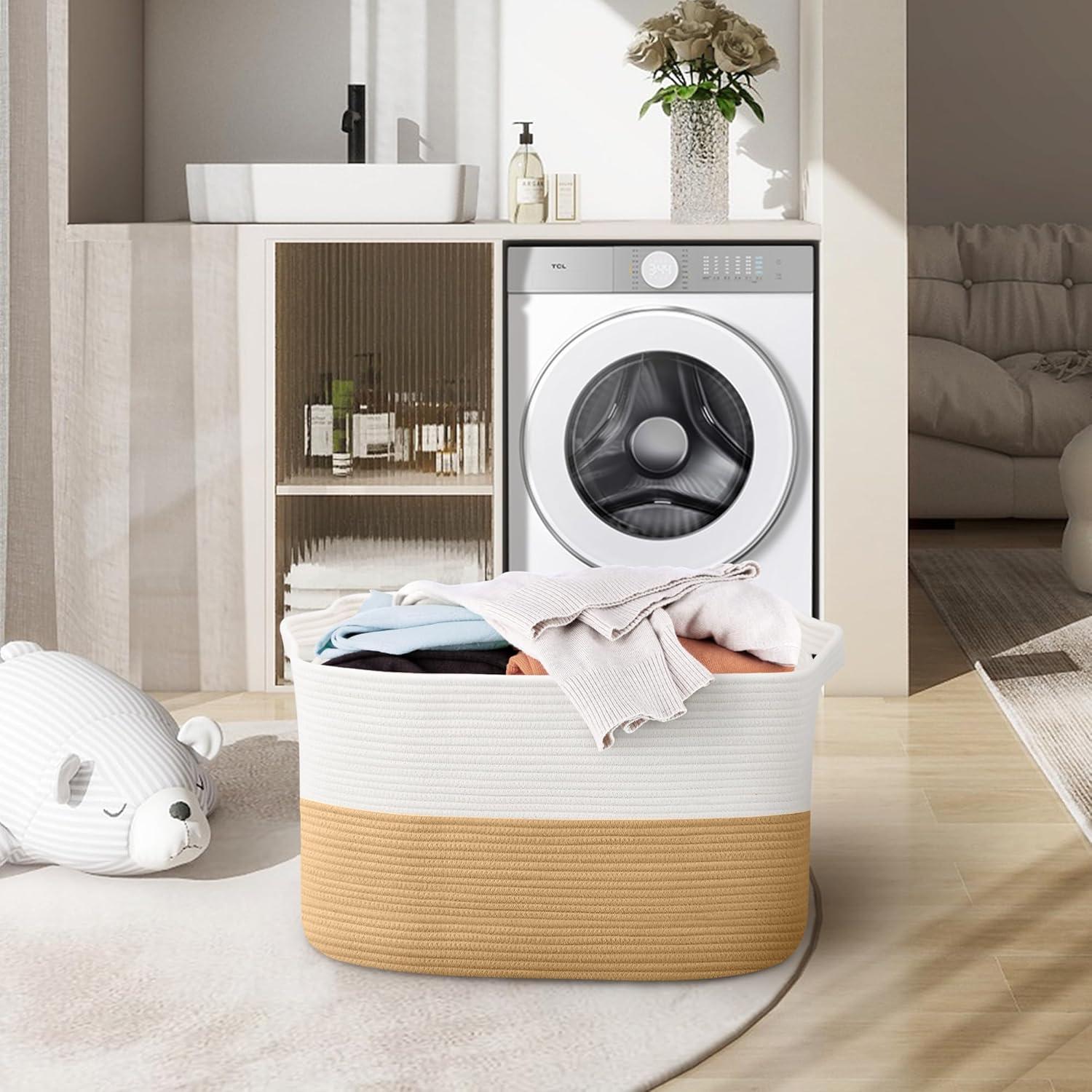 Cesta de Almacenamiento Rectangular MEGASKET 60x40x36 cm