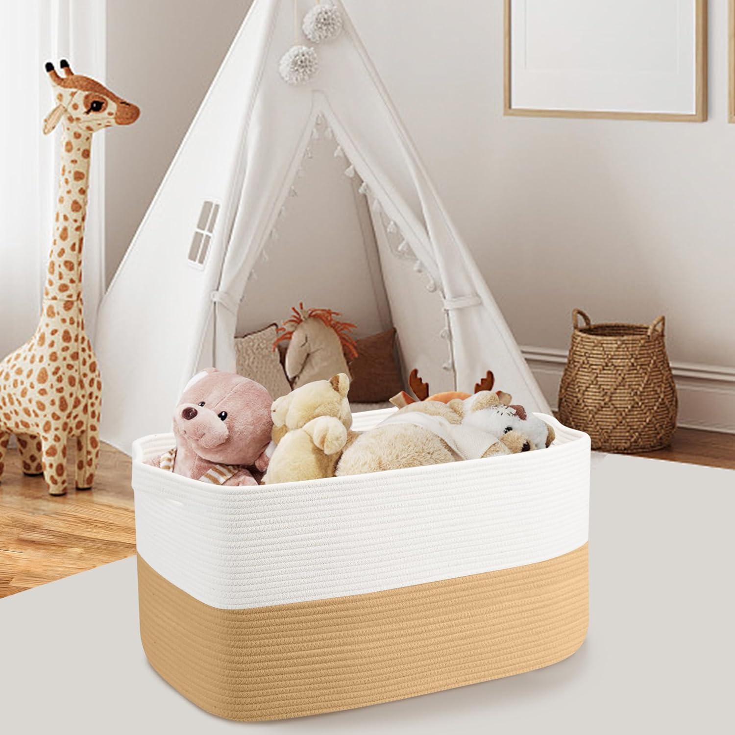 Cesta de Almacenamiento Rectangular MEGASKET 60x40x36 cm