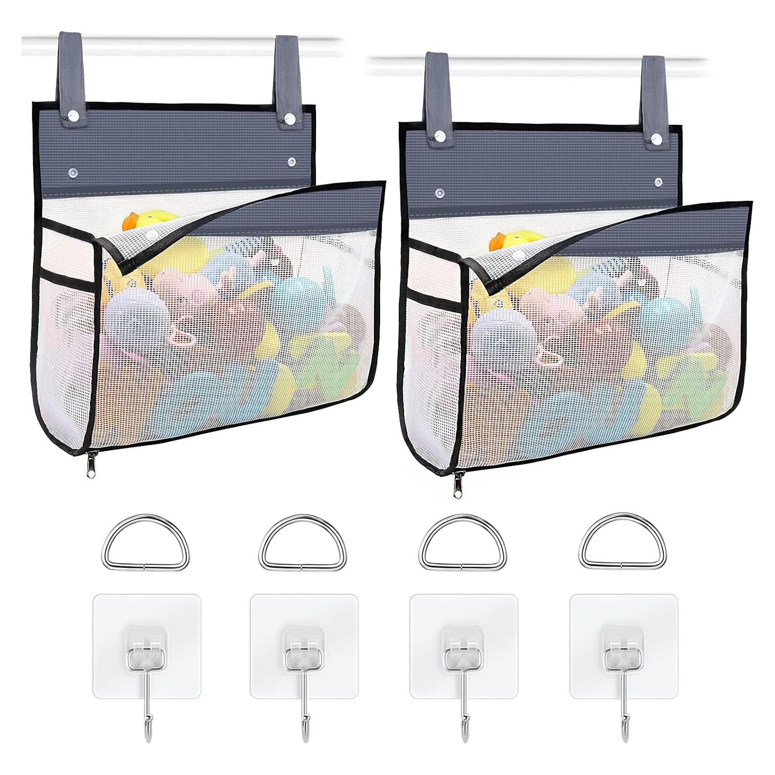 Organizador de Baño Colgante Linkidea 2 Pack Malla 36x28cm