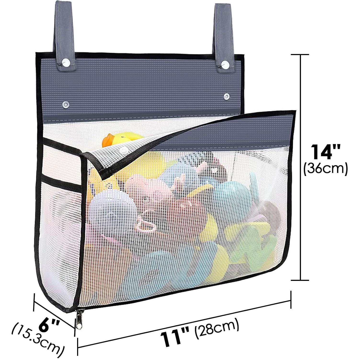 Organizador de Baño Colgante Linkidea 2 Pack Malla 36x28cm