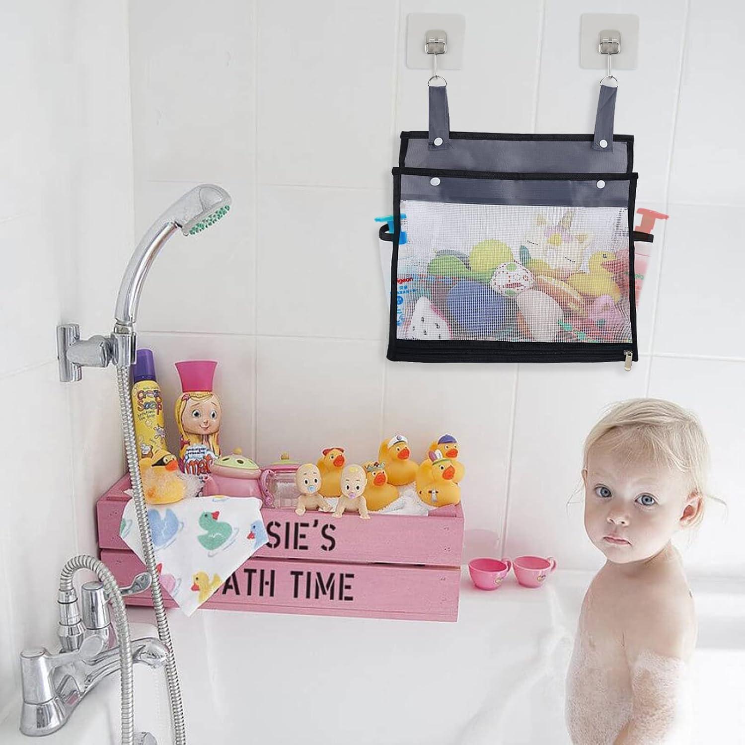 Organizador de Baño Colgante Linkidea 2 Pack Malla 36x28cm