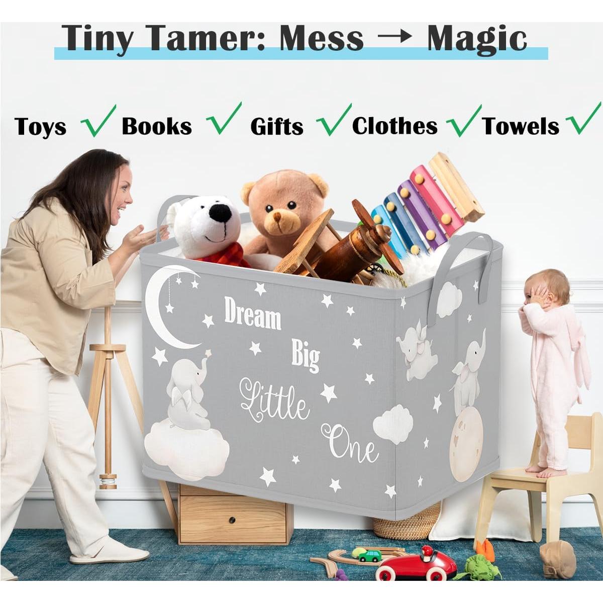 Cesta de Almacenamiento Runtoo Elefante 36L Impermeable