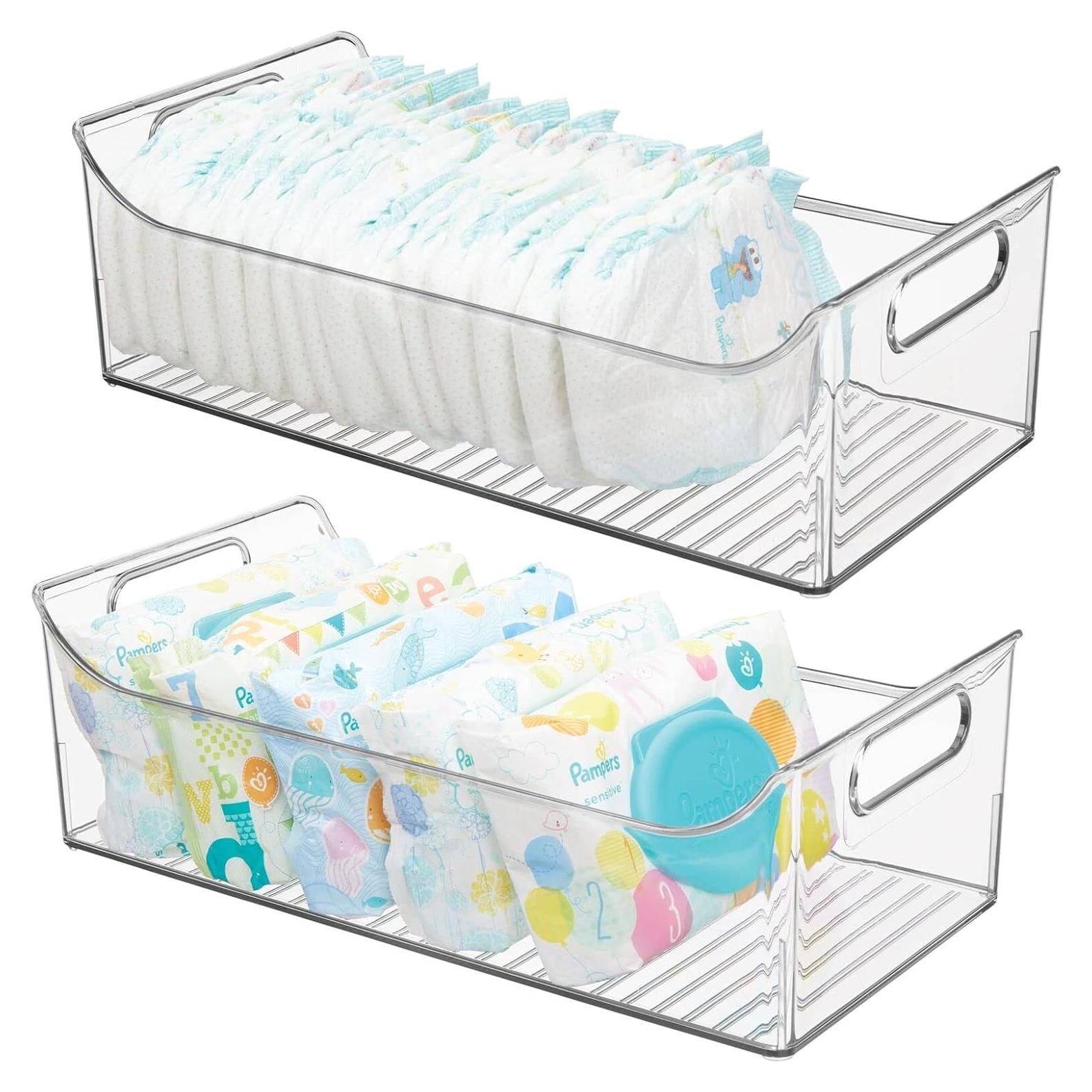 mDesign Organizador Portátil para Bebés - 2 Unidades 40.64 cm