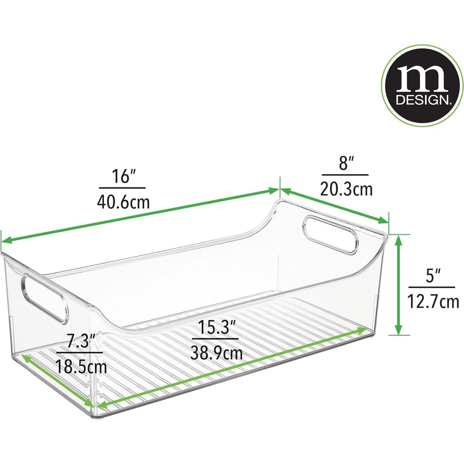 mDesign Organizador Portátil para Bebés - 2 Unidades 40.64 cm