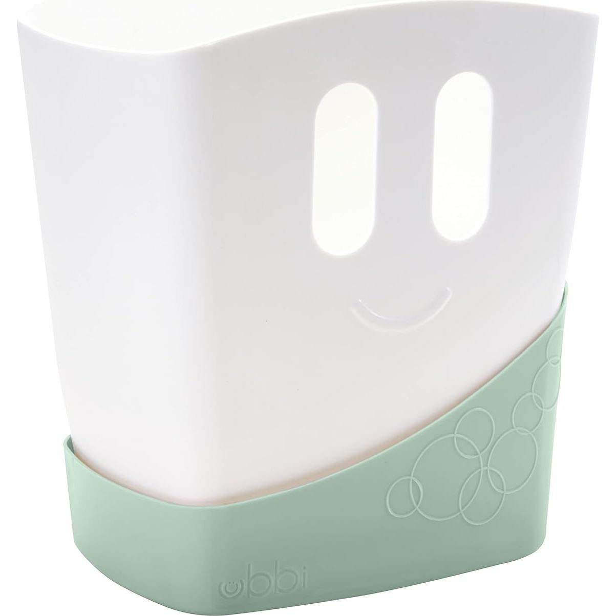 Organizador de Juguetes de Baño Ubbi Salvia con Contenedor Secado