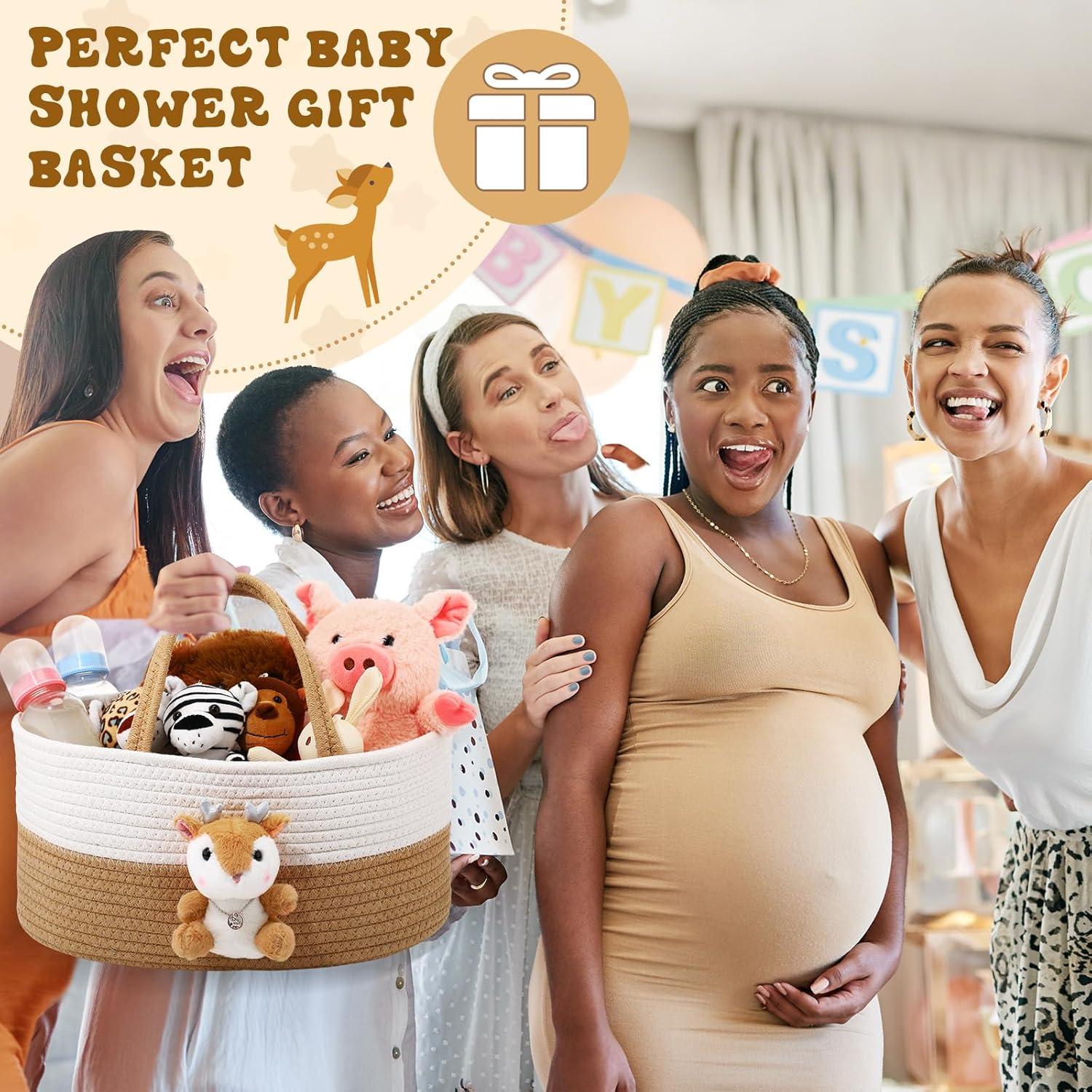 Caddy de Pañales Portátil FoldTier Ciervo Bonito 36x23x17cm