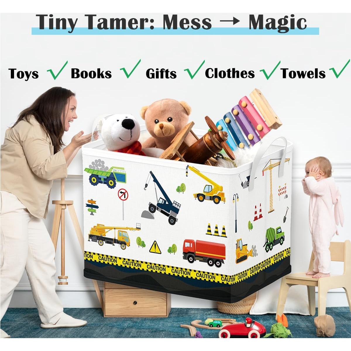 Cesta de Almacenamiento Runtoo 36L Plegable para Niños