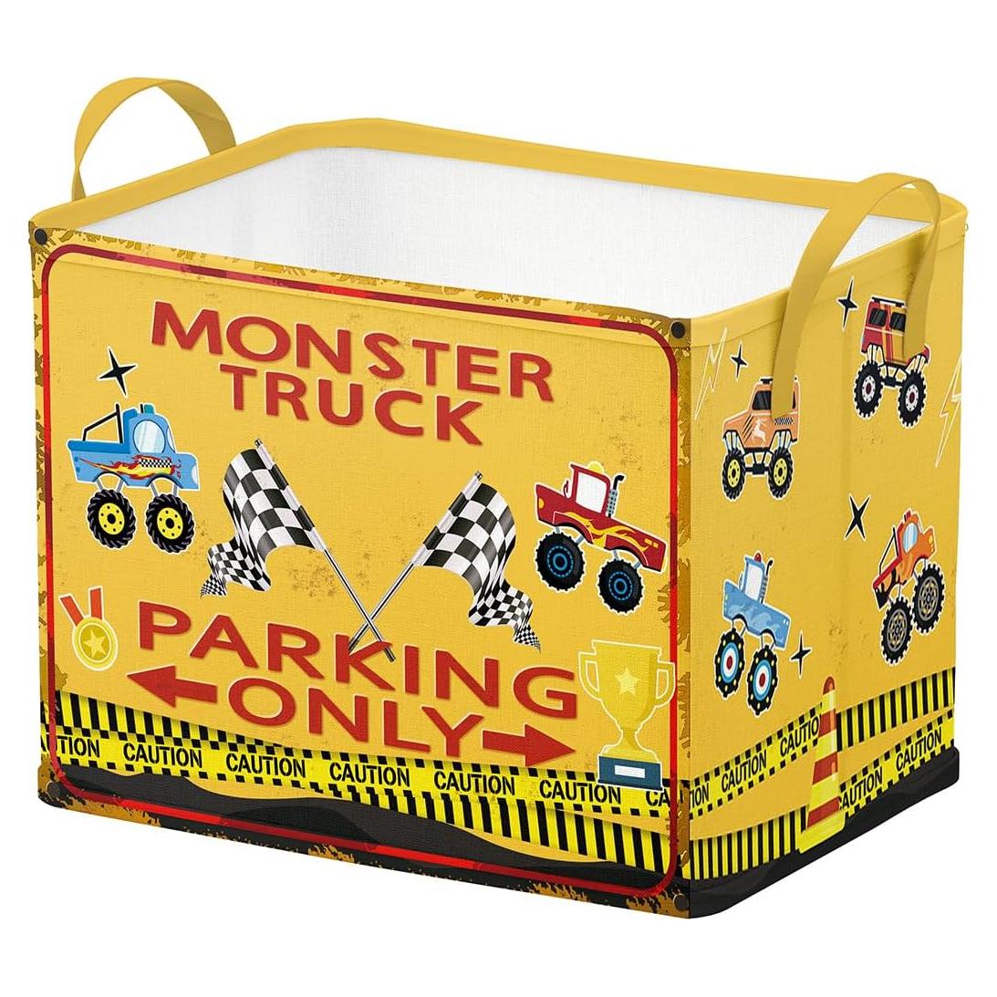 Cesta de Bebé Camión Monstruo 36L Plegable Decalplanet
