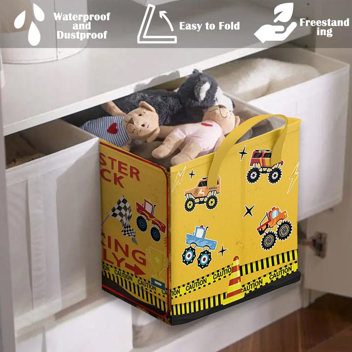 Cesta de Bebé Camión Monstruo 36L Plegable Decalplanet