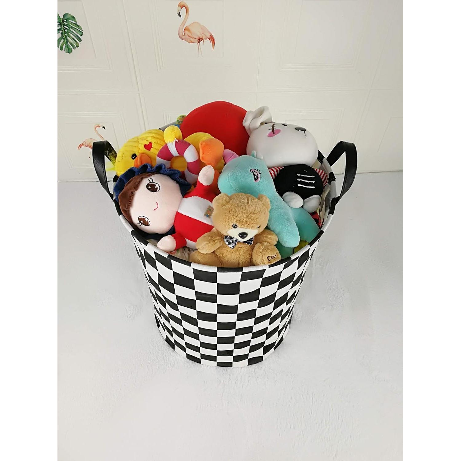 Cesta de Almacenamiento MZIMIK 66L de Algodón Colapsable