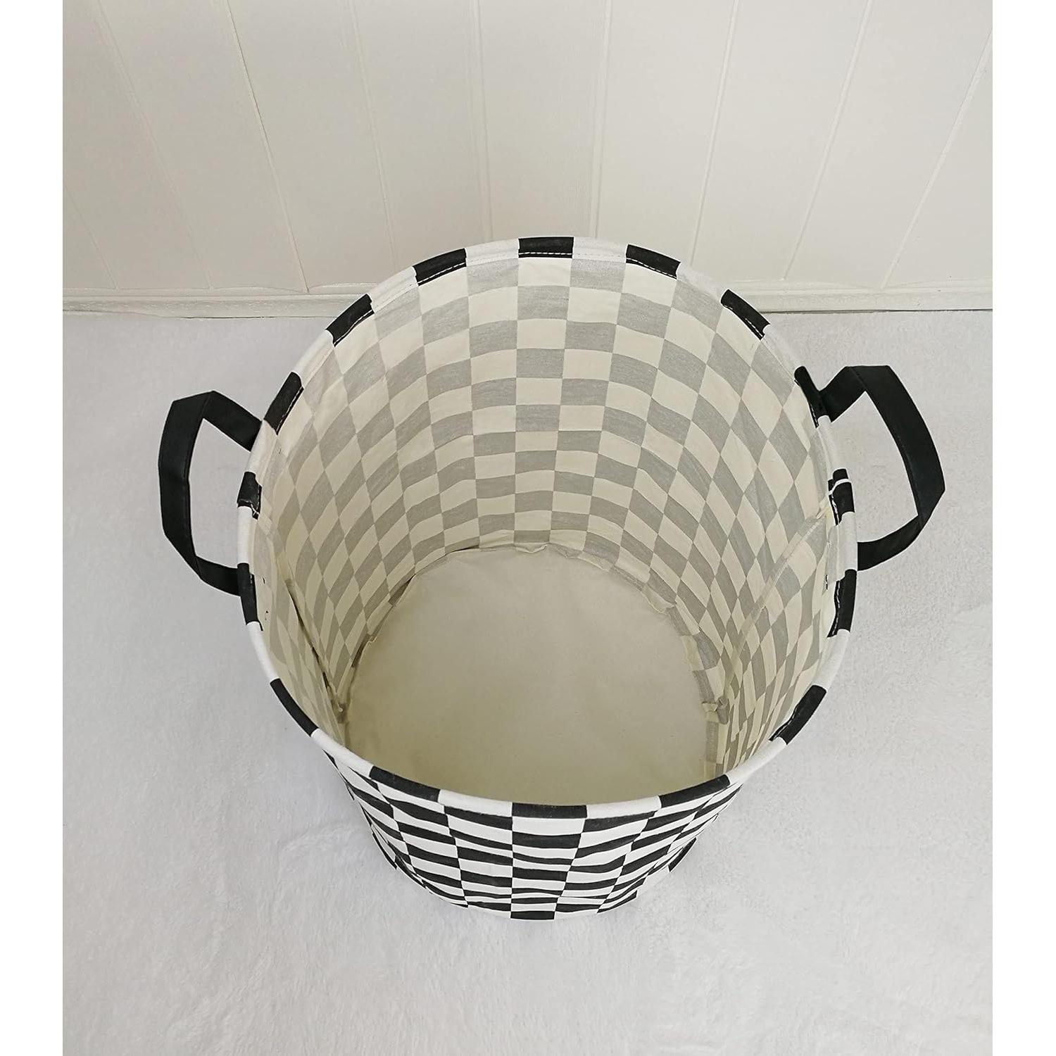 Cesta de Almacenamiento MZIMIK 66L de Algodón Colapsable