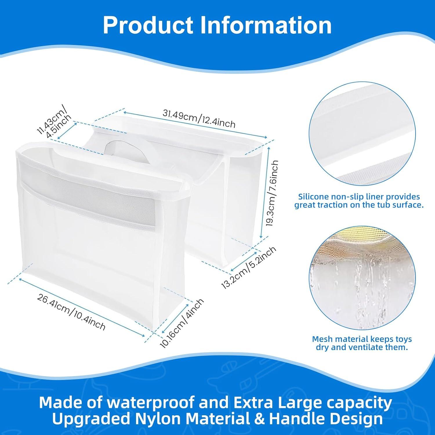 Organizador de Juguetes de Baño Alunduto - 2 Compartimentos