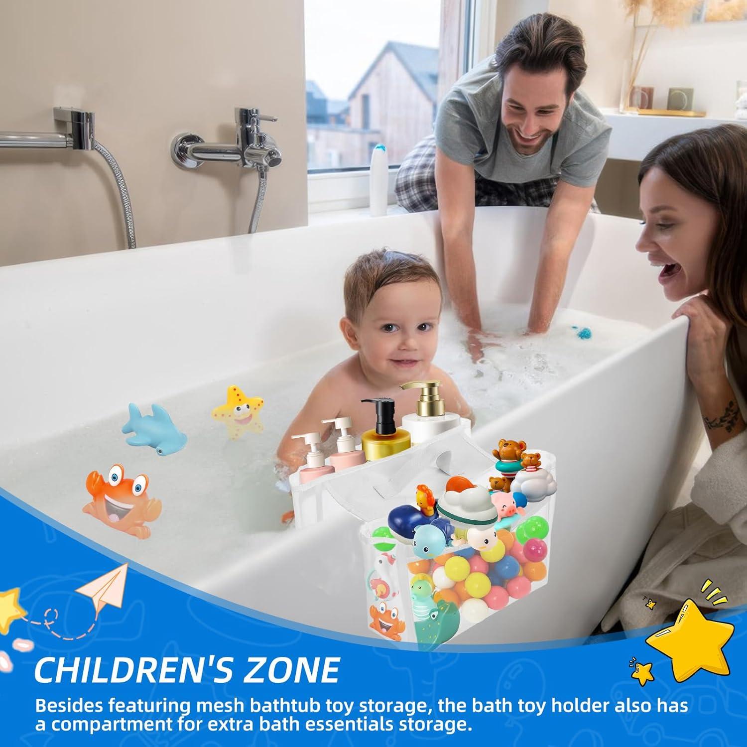 Organizador de Juguetes de Baño Alunduto - 2 Compartimentos