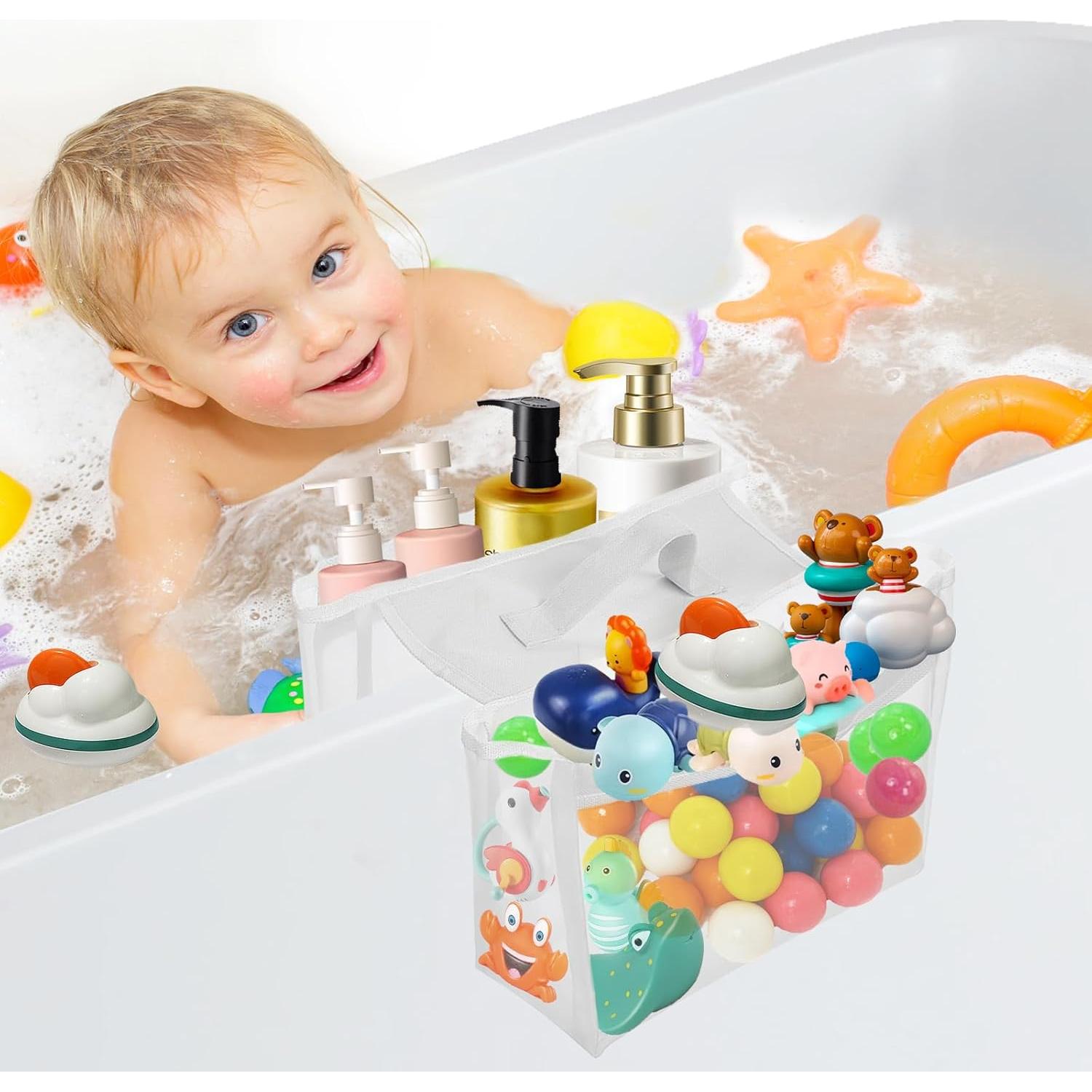 Organizador de Juguetes de Baño Alunduto - 2 Compartimentos