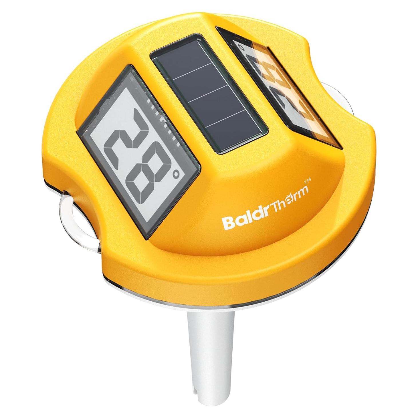 Termómetro Flotante Solar BaldrTherm E0579T Amarillo