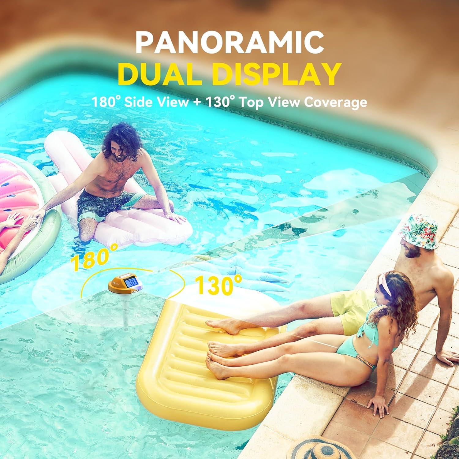 Termómetro Flotante Solar BaldrTherm E0579T Amarillo