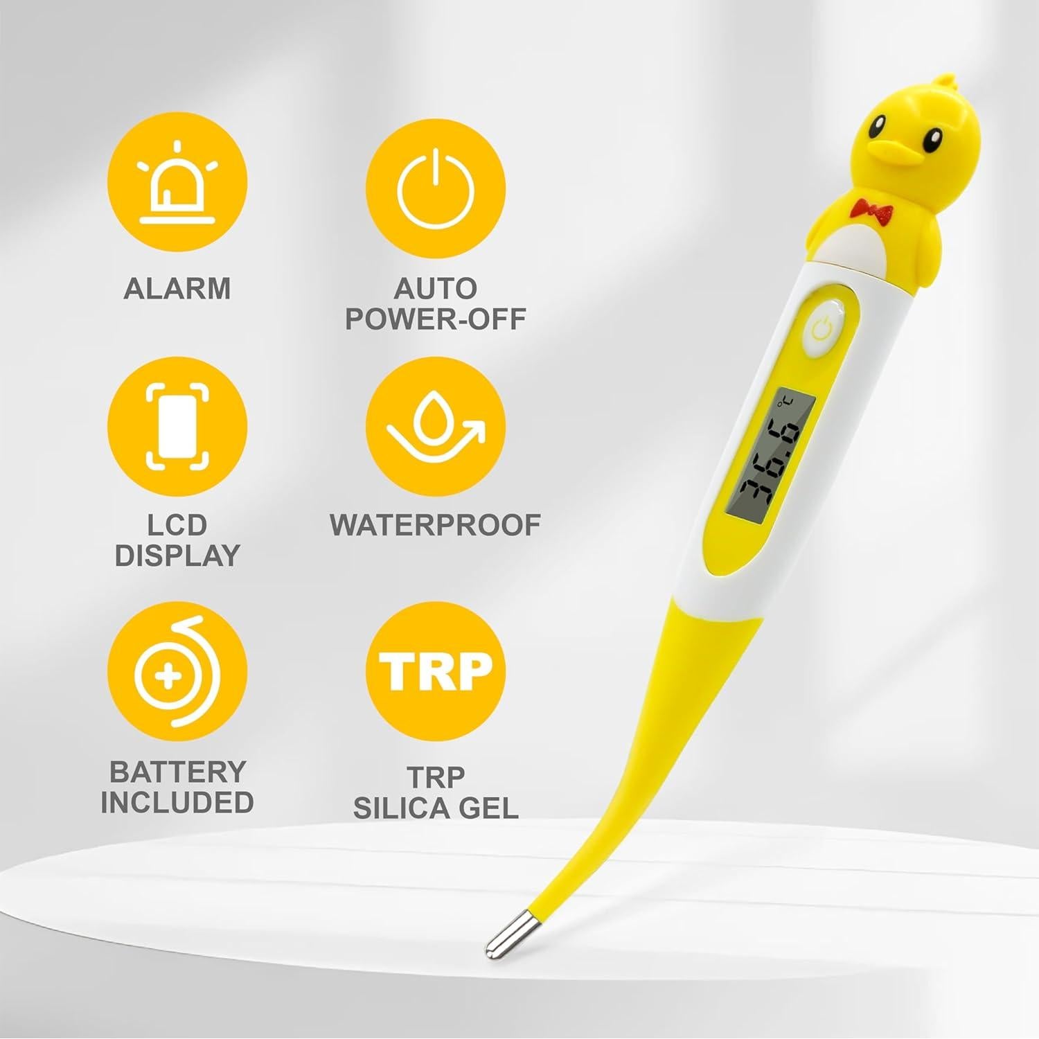 Termómetro Digital para Adultos y Niños - Lectura Rápida 60s