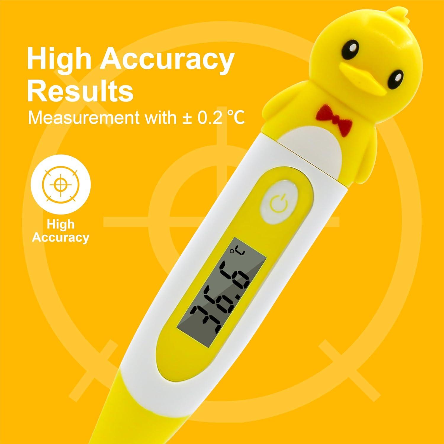 Termómetro Digital para Adultos y Niños - Lectura Rápida 60s