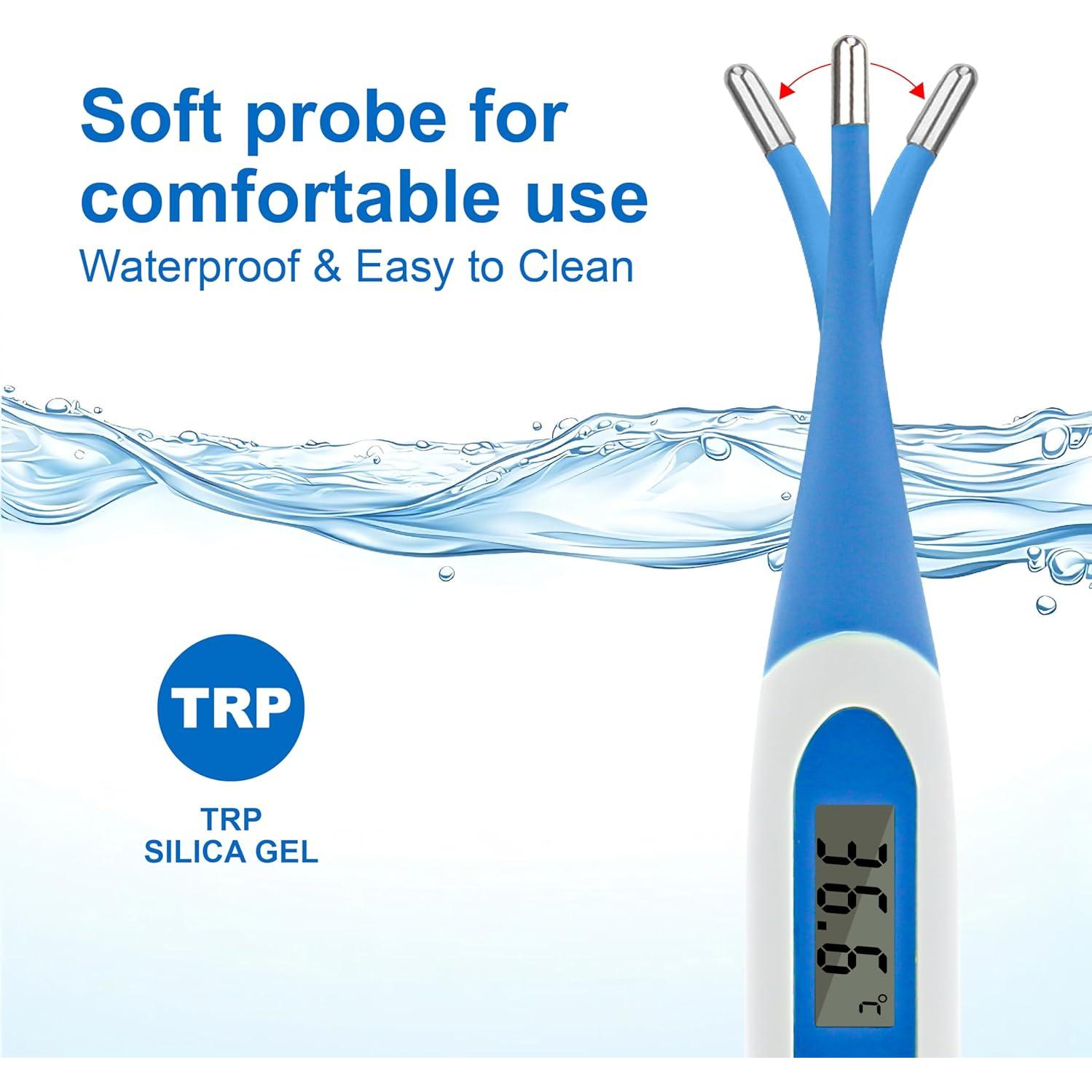 Termómetro Digital para Adultos y Niños - Lectura Rápida 60s