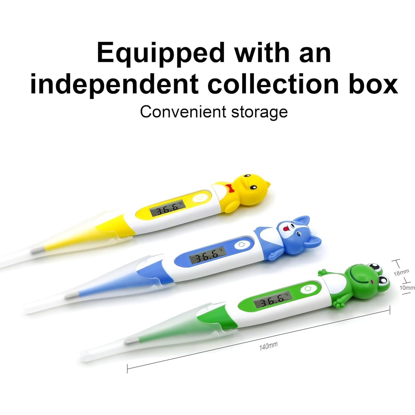 Termómetro Digital para Adultos y Niños - Lectura Rápida 60s