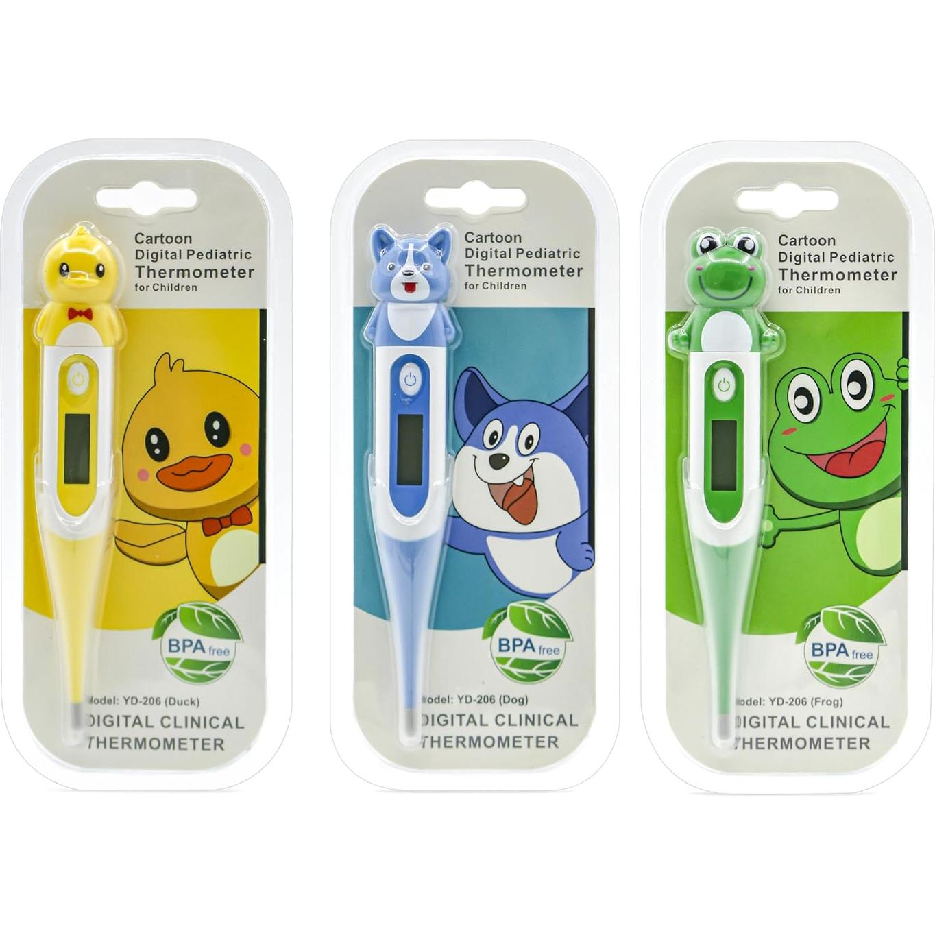 Termómetro Digital para Adultos y Niños - Lectura Rápida 60s