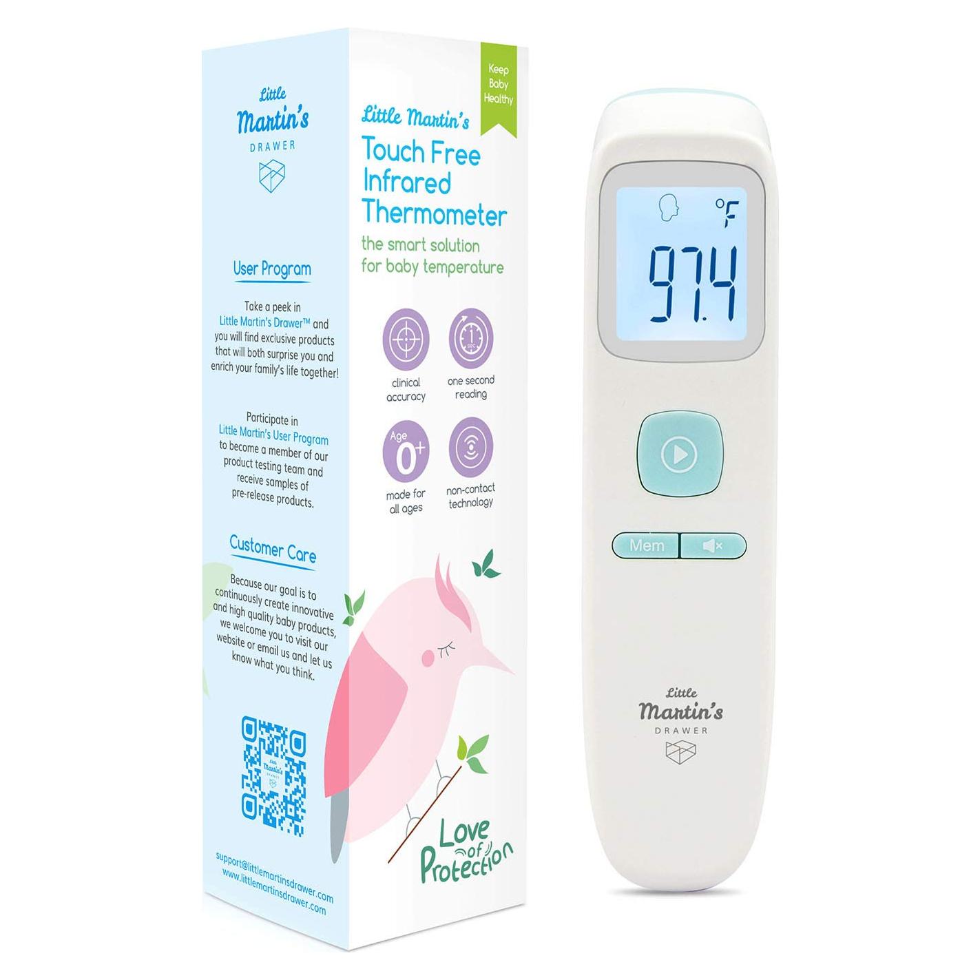 Termómetro Infrarrojo Sin Contacto Little Martin's Drawer - Digital LCD