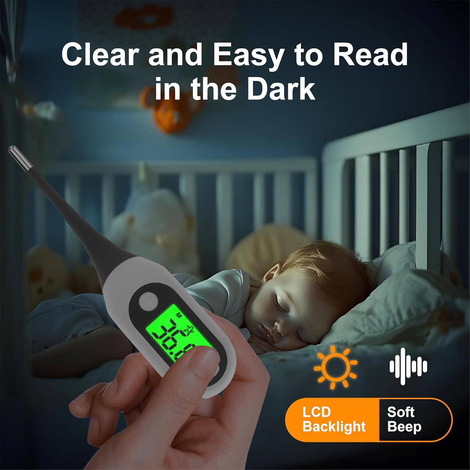 Termómetro Digital Pepultech YD203 para Adultos y Niños - 16s