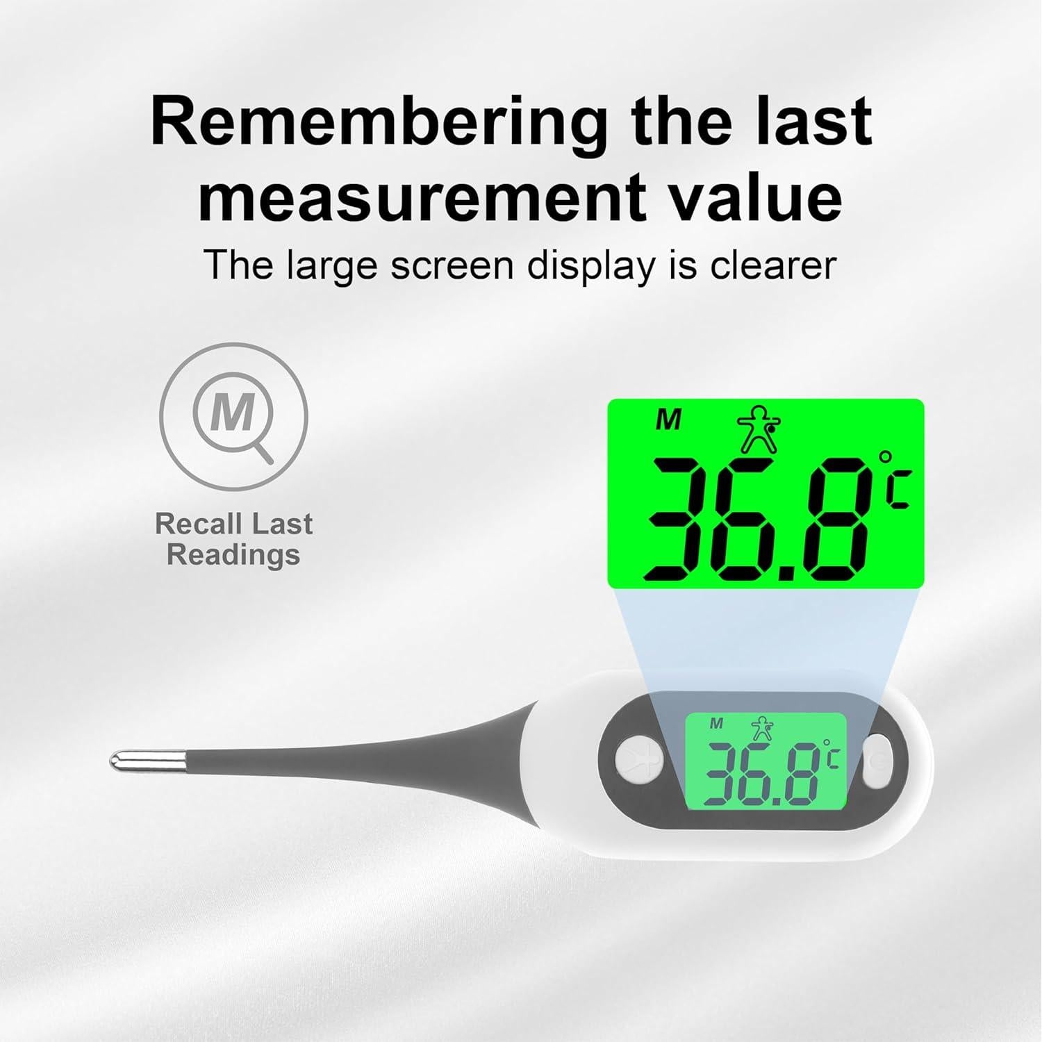 Termómetro Digital Pepultech YD203 para Adultos y Niños - 16s