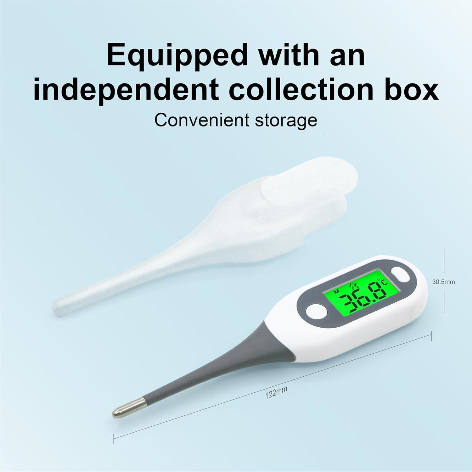 Termómetro Digital Pepultech YD203 para Adultos y Niños - 16s