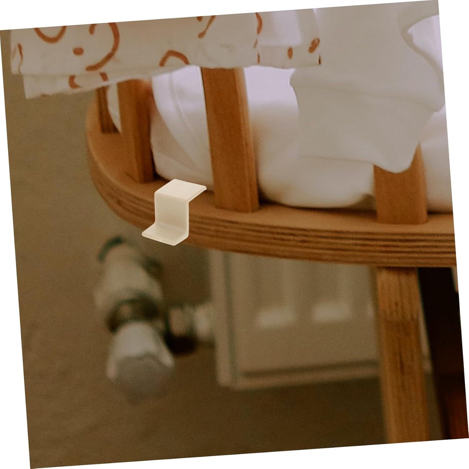 10 Soportes de Marco de Cama de Plástico para Cuna - Fácil Instalación