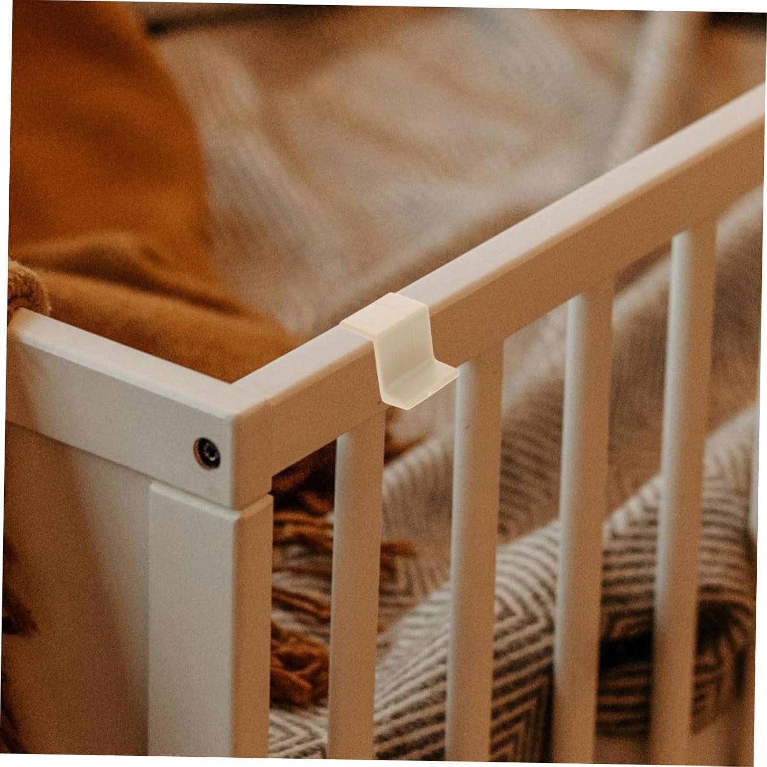 10 Soportes de Marco de Cama de Plástico para Cuna - Fácil Instalación