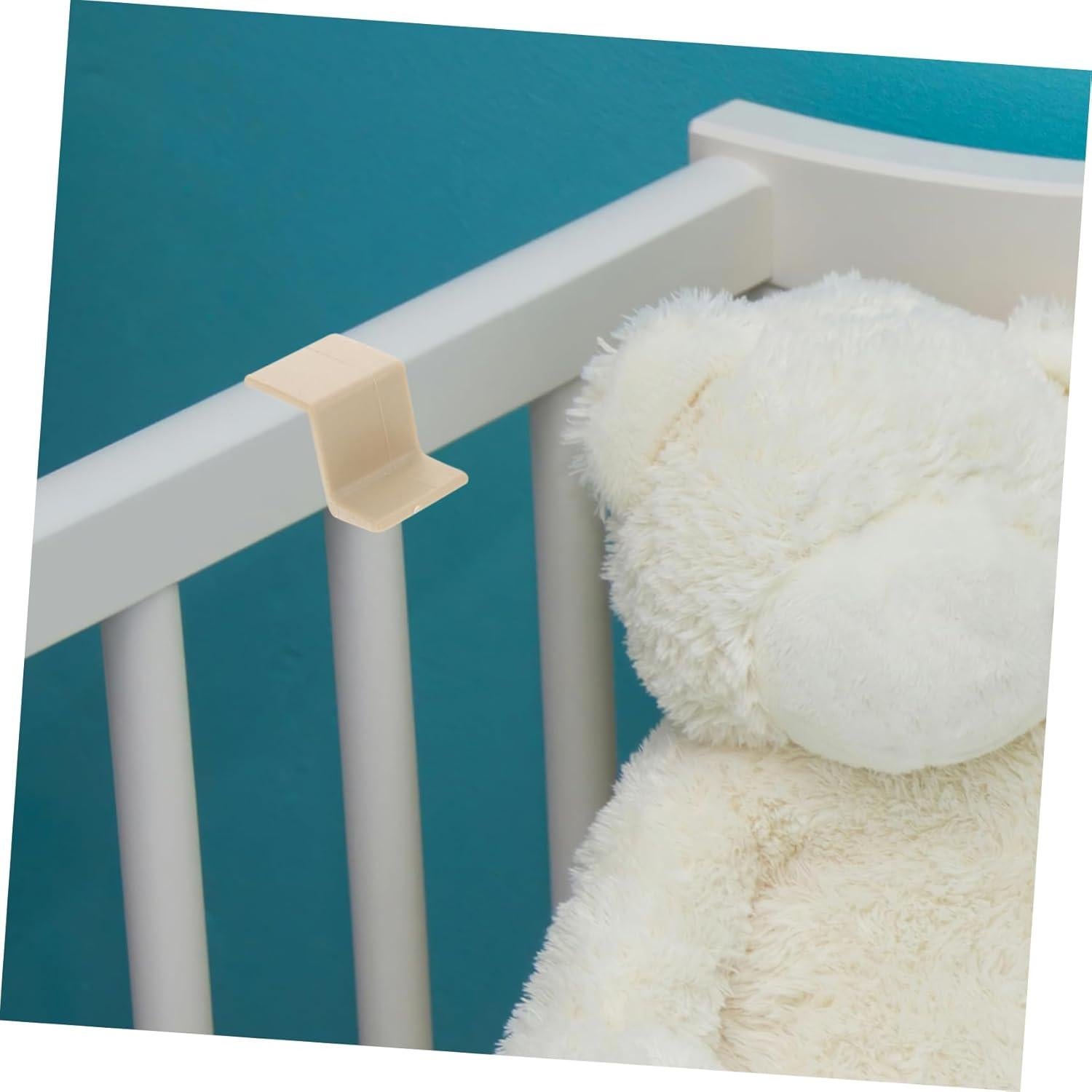 10 Soportes de Marco de Cama de Plástico para Cuna - Fácil Instalación