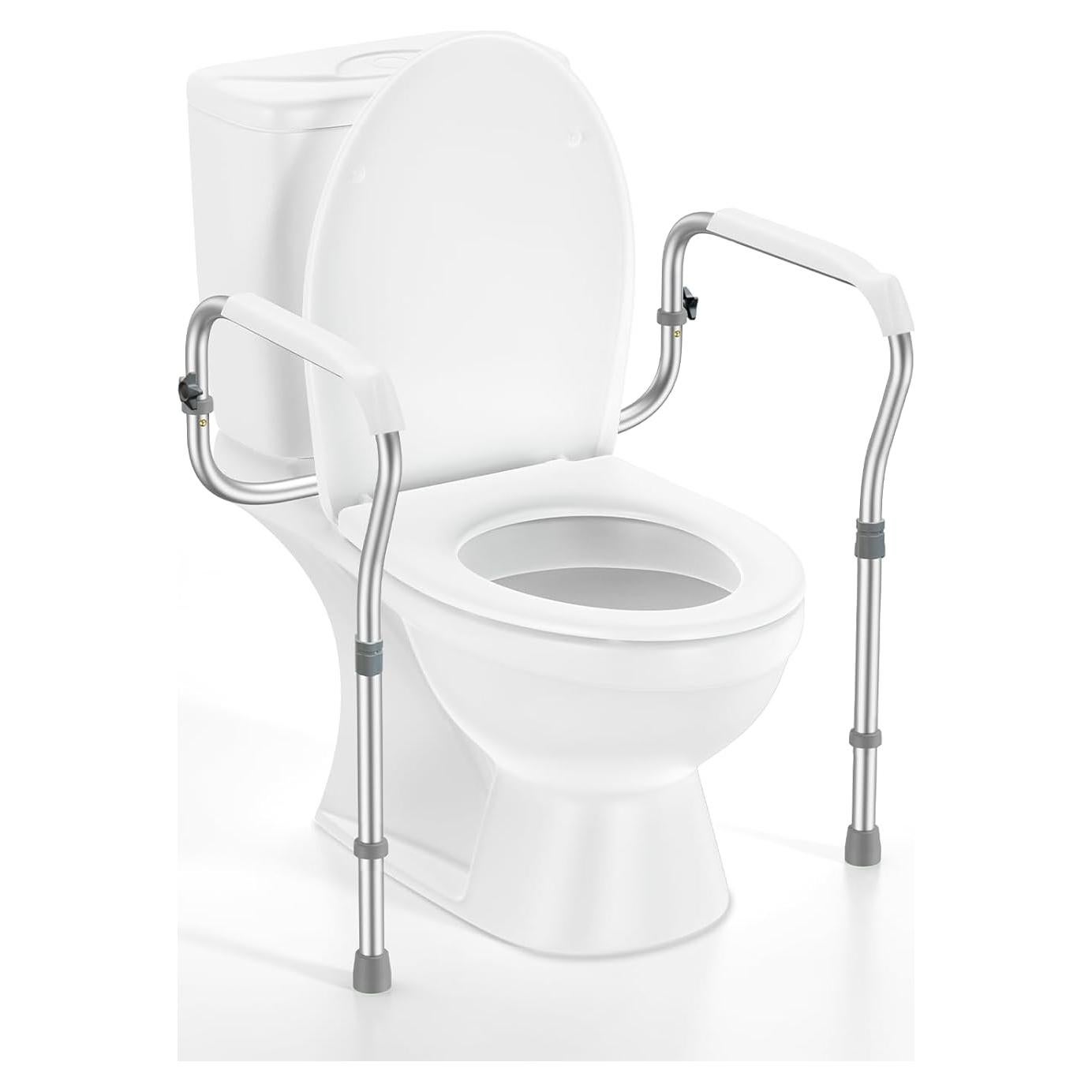 Barra de Seguridad para Inodoro ZOLIQUEX Ajustable 113 kg Blanco