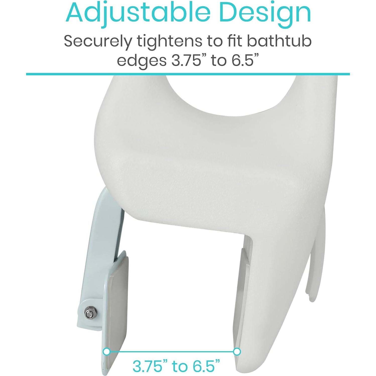 Barandilla de Bañera Vive - Soporte de Seguridad Ajustable 136kg