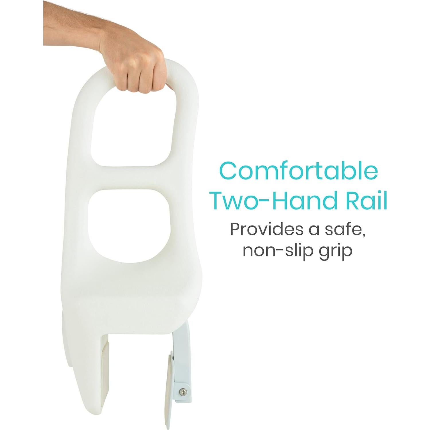 Barandilla de Bañera Vive - Soporte de Seguridad Ajustable 136kg