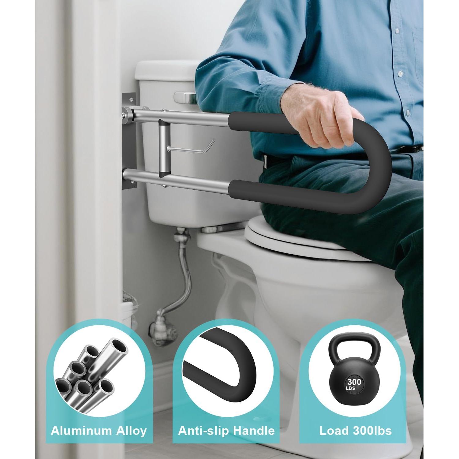 Barandilla de Seguridad Plegable BotaBay 75 cm para Inodoro