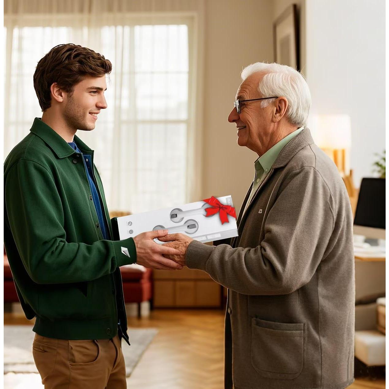 Barras de Agarre Brillantes iHave 30.48 cm para Ducha - 2 Unidades