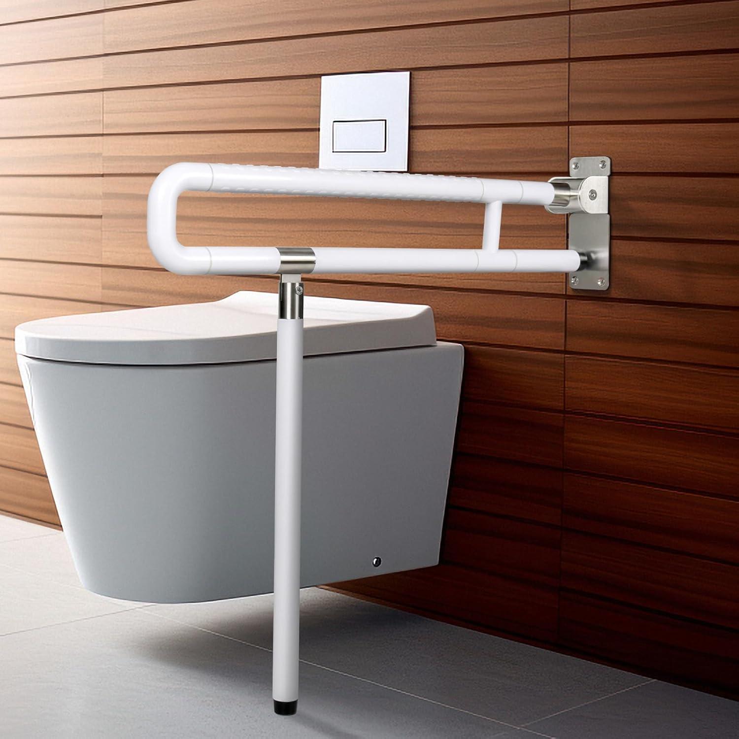 Barra de Agarre Plegable INNOLIFE 75 cm Antideslizante Blanca