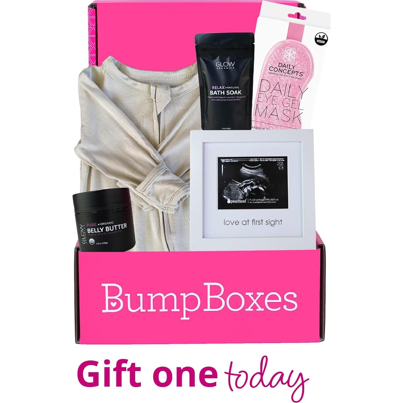 Juego de Regalo Embarazo Bump Boxes 2do Trimestre Cuidado