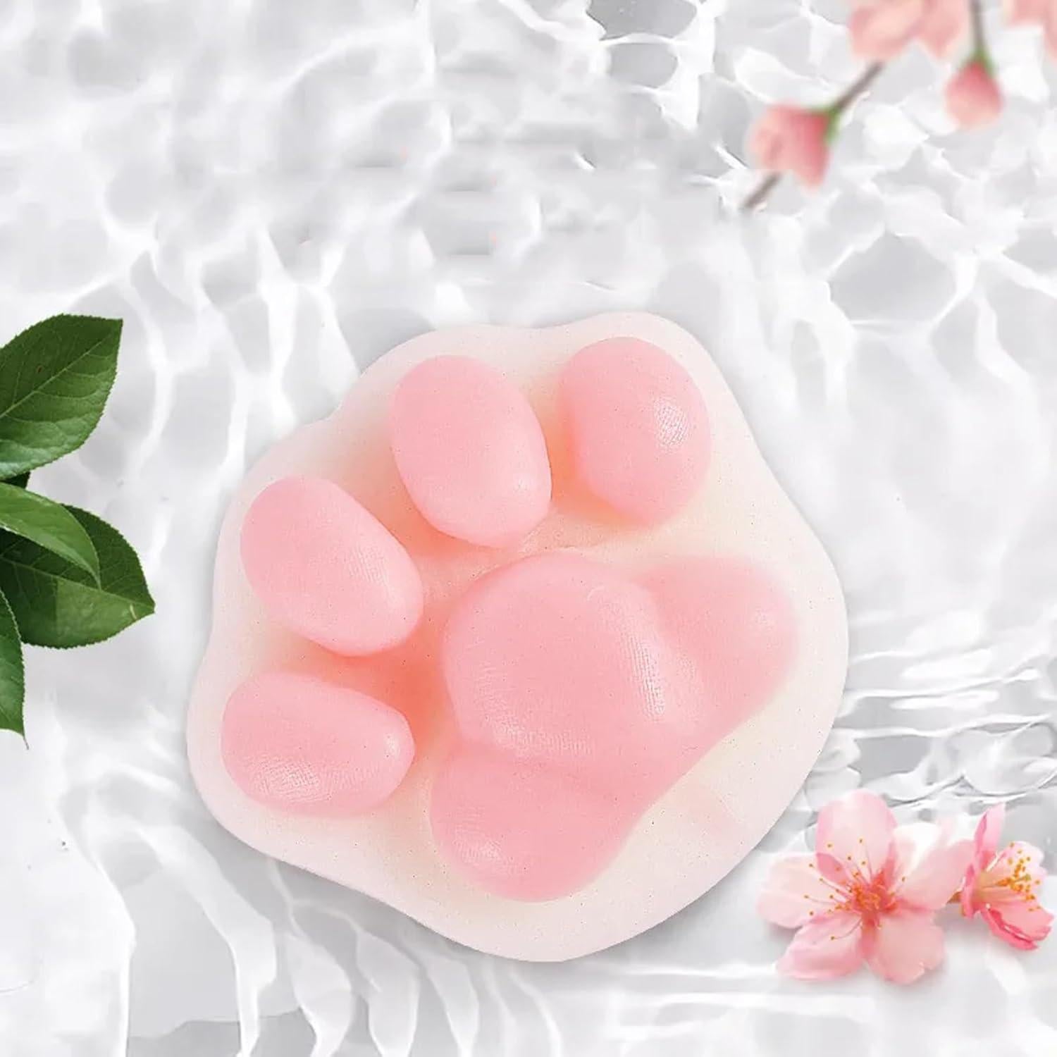 Barra de Jabón Aromatizada T-shin Patita de Gato 80g Rosa