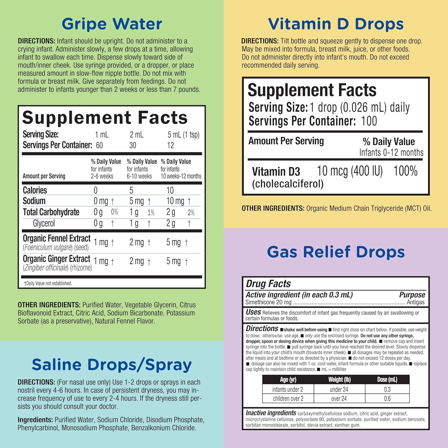 Kit de Bienestar para Recién Nacidos Mommy's Bliss - 4 Piezas