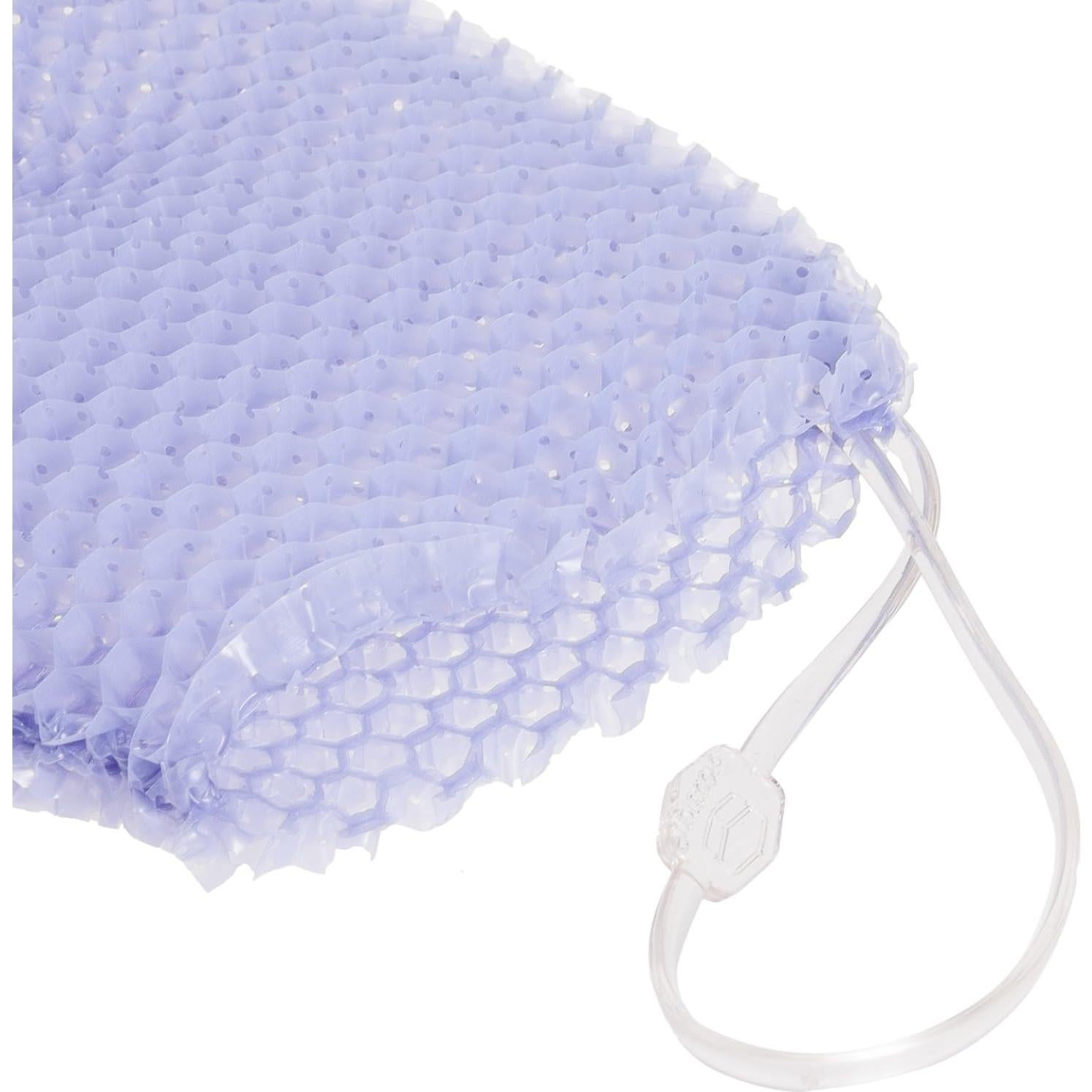 Mitón de Baño Supracor Spa Exfoliante Cuerpo Púrpura 24.8x16.5cm